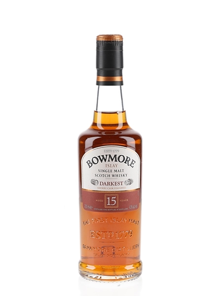 Bowmore 15 Year Old Darkest Sherry Cask Finished 20cl / 43%