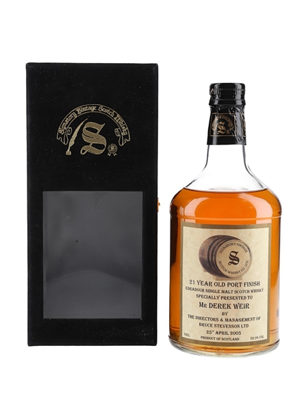 Edradour 21 Year Old Signatory Vintage 70cl / 52.9%