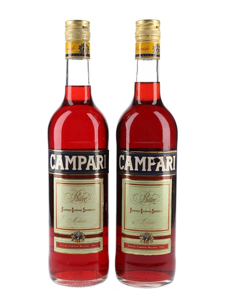 Campari Bitter Bottled 2000s - France 2 x 70cl / 25%