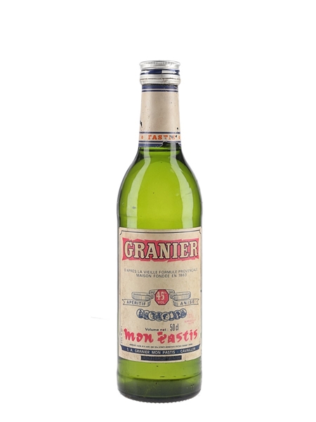 Granier Mon Pastis Bottled 1980s 50cl / 45%