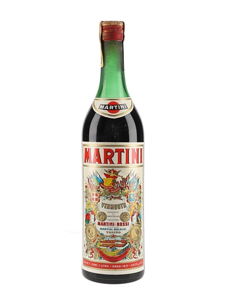 Martini Rosso Vermouth Bottled 1970s 100cl / 16.5%