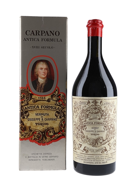 Carpano Antica Formula Vermouth Bottled 1980s 100cl / 16.5%