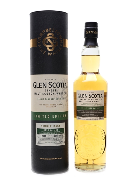 Glen Scotia 2006 Single Cask International Whisky Festival Den Haag 2016 70cl / 53.9%