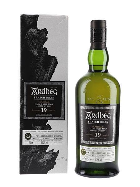 Ardbeg 19 Year Old Traigh Bhan Bottled 2019 - Small Batch Release 70cl / 46.2%