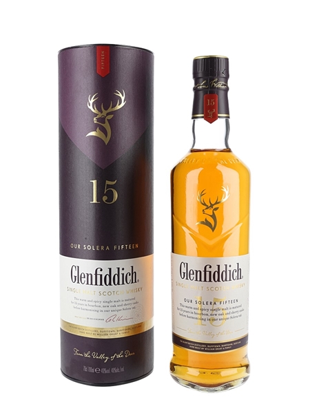 Glenfiddich 15 Year Old Our Solera Fifteen 70cl / 40%