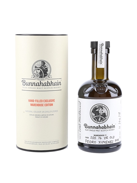 Bunnahabhain 14 Year Old Pedro Ximenez Noe Hand Filled Exclusive Cask No.555 Bottled 2018 20cl / 54.8%