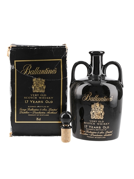 Ballantine's 17 Year Old Ceramic Decanter And Stopper  75cl / 43%