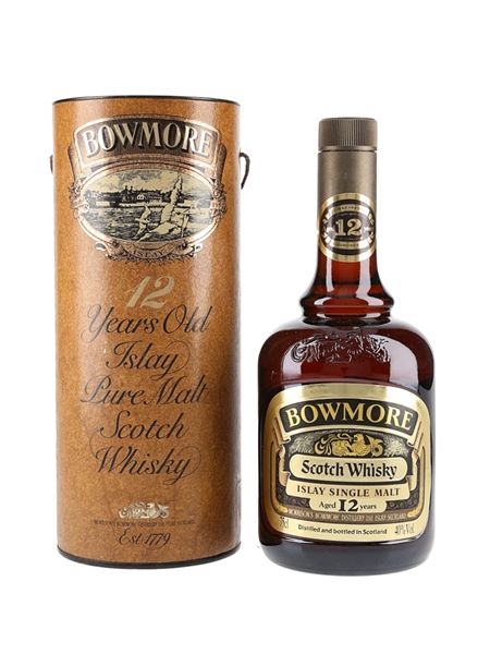 Bowmore 12 Year Old Bottled 1980s 75cl / 40%