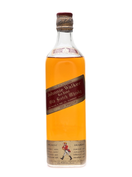 Johnnie Walker Red Label Bottled 1960s 75cl / 40%