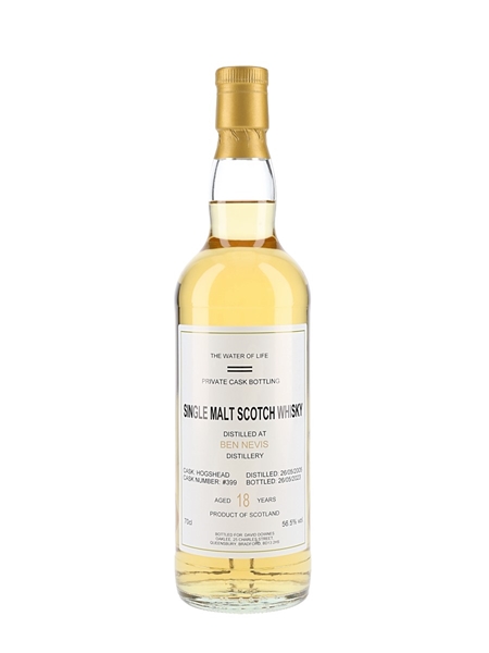 Ben Nevis 2005 18 Year Old Cask 399 Bottled 2023 - Private Cask Bottling 70cl / 56.5%