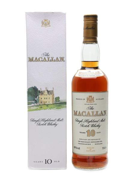 Macallan 10 Year Old Bottled 1990s 70cl / 40%