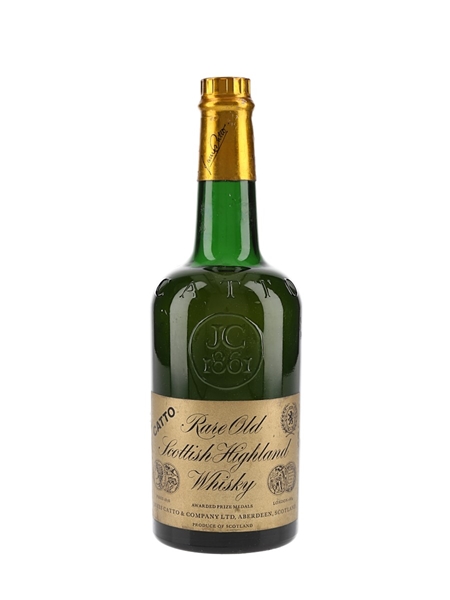 Catto Rare Old Highland Whisky Bottled 1970s 75cl / 40%