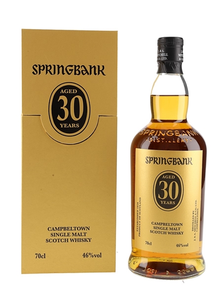 Springbank 30 Year Old Limited Release Bottled 2024 70cl / 46%