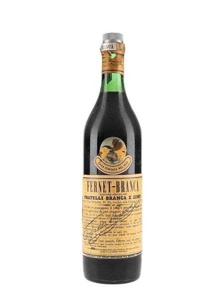 Fernet Branca Bottled 1960s-1970s 100cl / 45%