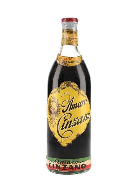 Cinzano Amaro Bottled 1940s - Spain 75cl