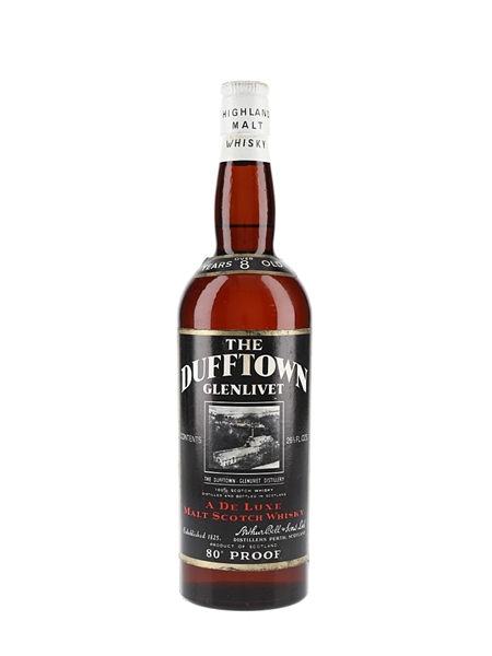 Dufftown Glenlivet 8 Year Old Bottled 1960s 75.7cl / 45.6%