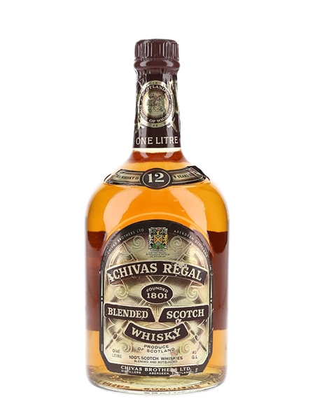 Chivas Regal 12 Year Old Bottled 1980s 100cl / 40%