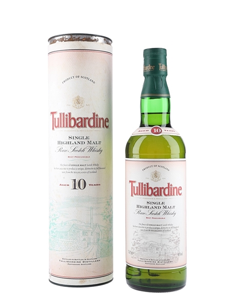 Tullibardine 10 Year Old Bottled 1990s 70cl / 40%