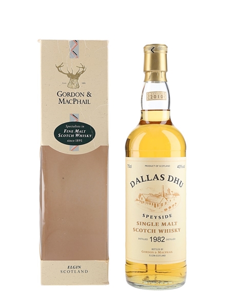 Dallas Dhu 1982 Bottled 2010 - Gordon & MacPhail 70cl / 40%