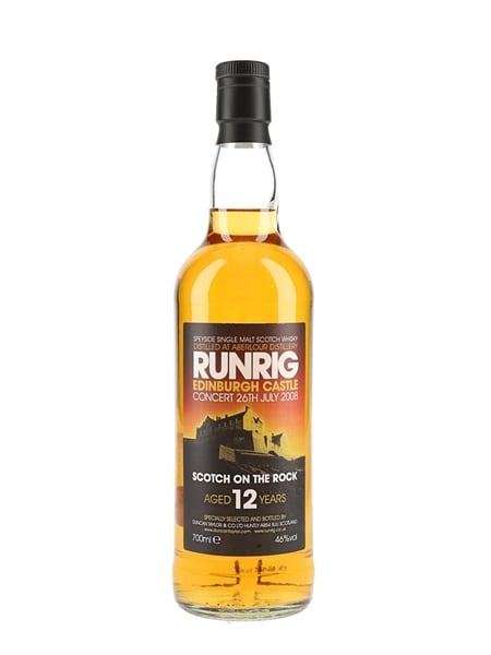 Aberlour 12 Year Old Runrig Scotch On The Rock Bottled 2008 - Duncan Taylor 70cl / 46%