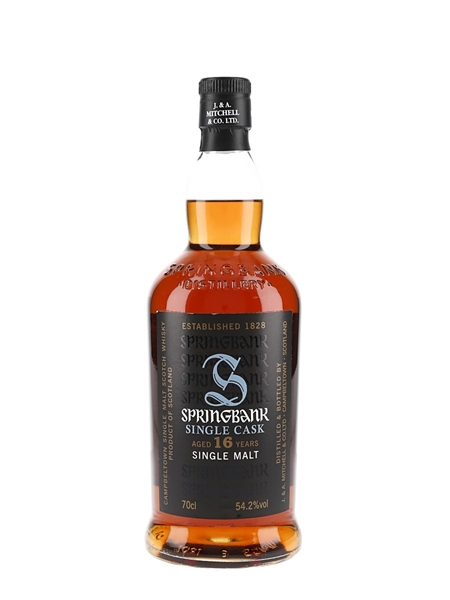 Springbank 2000 16 Year Old Single Cask Bottled 2016 70cl / 54.2%