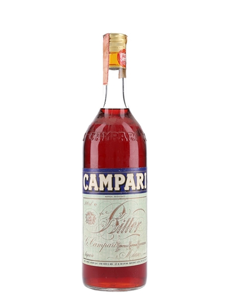 Campari Bitter Bottled 1970s -1980s 100cl / 25%