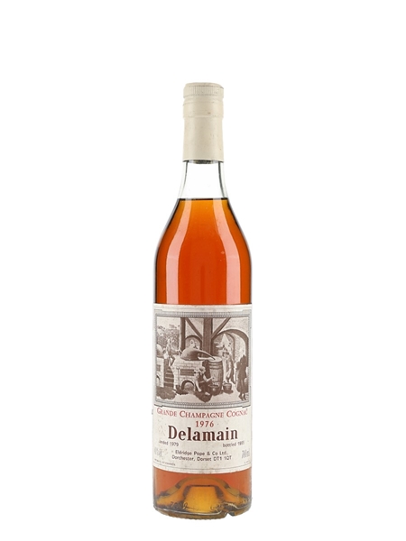 Delamain 1976 Cognac Landed 1979, Bottled 1995 - Eldridge Pope & Co Ltd. 70cl / 40%