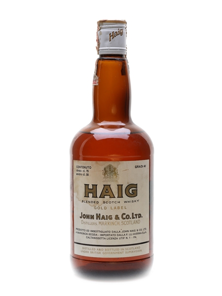 Haig Gold Label Bottled 1980s 75cl / 40%