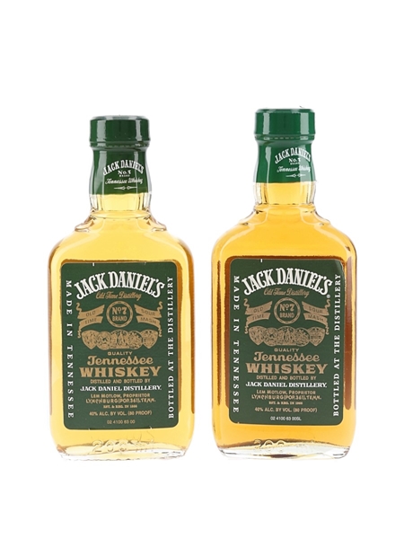 Jack Daniel's Old No.7 Old Time Charcoal Mellowed 2 x 20cl / 40%