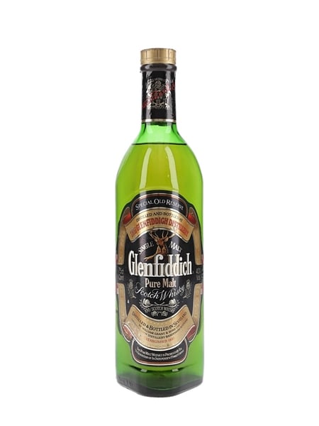 Glenfiddich Special Old Reserve Pure Malt Bottled 1980s 75cl / 40%