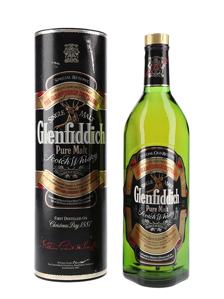 Glenfiddich Special Old Reserve Pure Malt Bottled 1990s 100cl / 43%