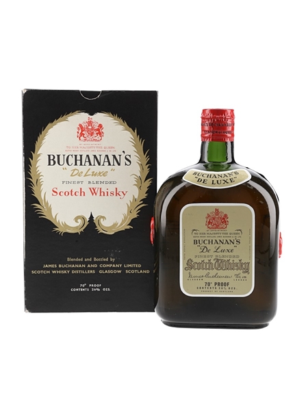 Buchanan's De Luxe Spring Cap Bottled 1950s-1960s 75.7cl / 40%