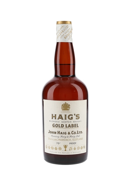 Haig's Gold Label Spring Cap Bottled 1950s-1960s 75.7cl / 40%