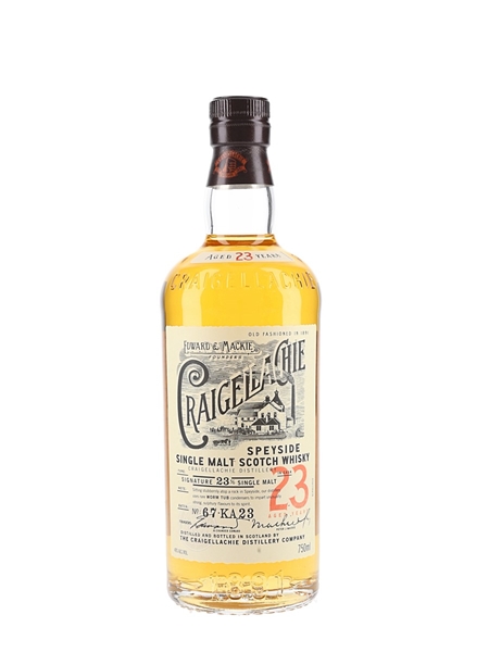 Craigellachie 23 Year Old Batch Number 67-KA23 75cl / 46%