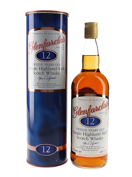 Glenfarclas 12 Year Old Bottled 2000s 100cl / 43%