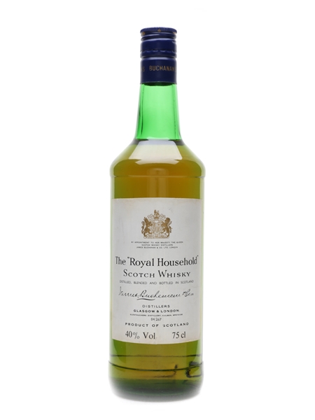 Royal Household Bottled 1980s James Buchanan 75cl / 40%