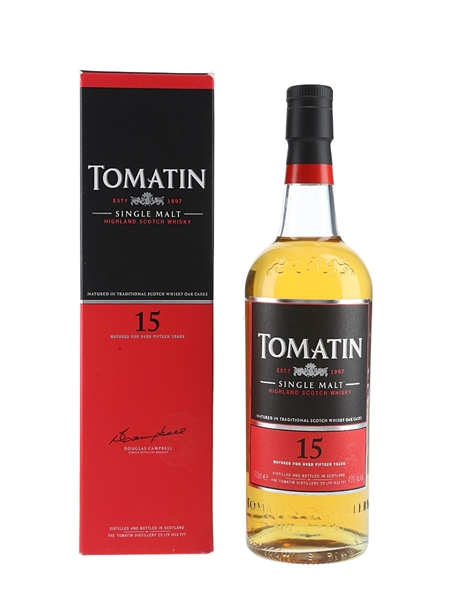 Tomatin 15 Year Old  70cl / 43%