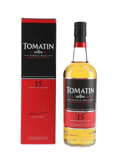 Tomatin 15 Year Old  75cl / 43%