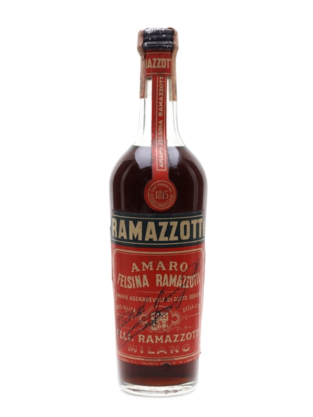 Ramazzotti Amaro Bottled 1960s 75cl / 30%