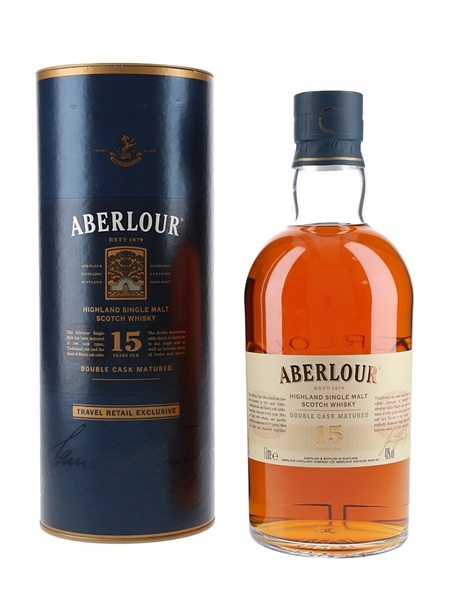 Aberlour 15 Year Old Double Cask Matured - Bottled 2016 100cl / 40%