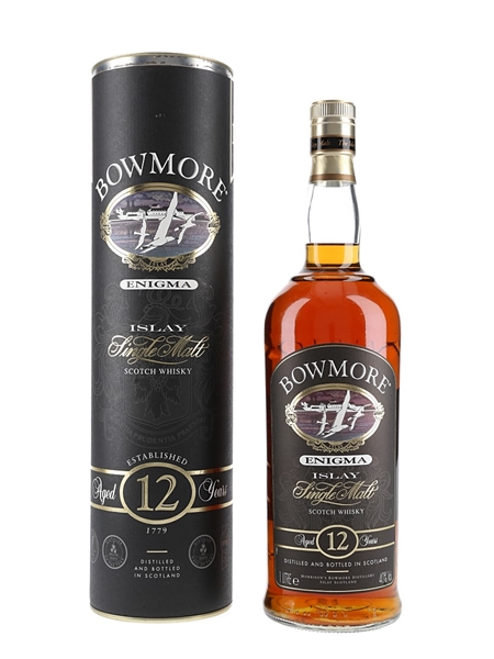 Bowmore 12 Year Old Enigma Travel Retail 100cl / 40%