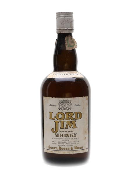 Lord Jim Whisky Bottled 1970s 75cl / 43%