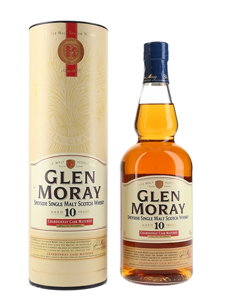 Glen Moray 10 Year Old Chardonnay Cask Matured 70cl / 40%