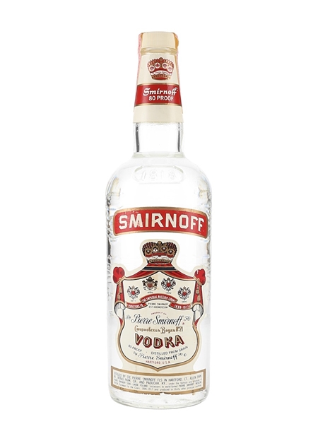 Smirnoff Red Label Bottled 1980s 75cl / 40%