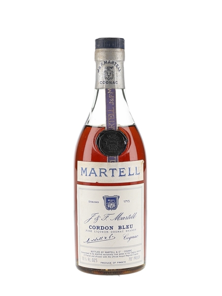 Martell Cordon Bleu Bottled 1970s 32.6cl / 40%