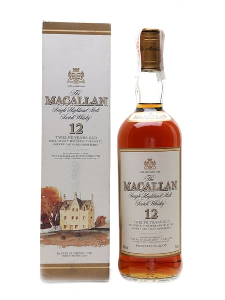 Macallan 12 Year Old Bottled 1990s 100cl / 40%