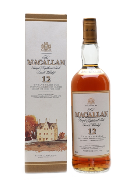 Macallan 12 Year Old Bottled 1990s 100cl / 40%