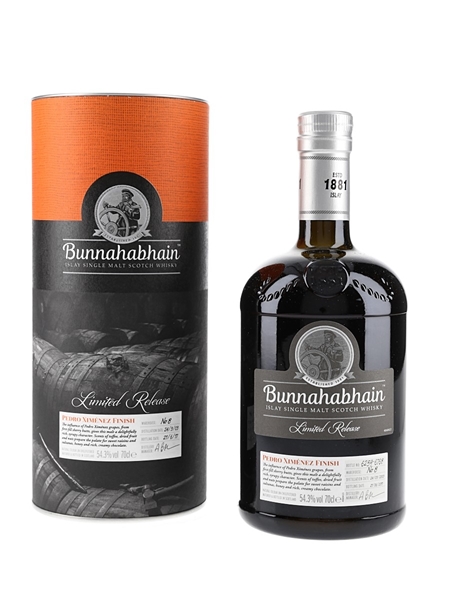 Bunnahabhain 2003 Pedro Ximenez Finish Limited Release 70cl / 54.3%