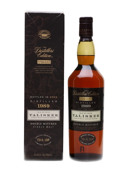 Talisker 1989 Distillers Edition Bottled 2002 70cl / 45.8%