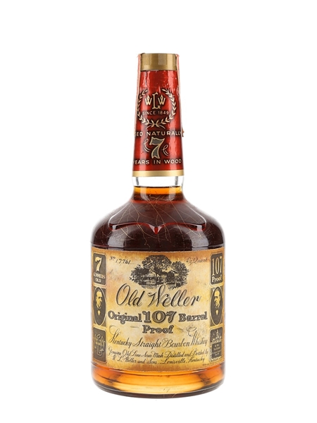 Old Weller 7 Year Old The Original 107 Proof Bottled 1970s - Stitzel Weller 75cl / 53.5%